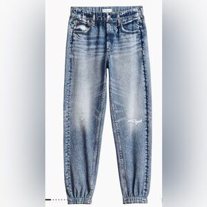 Denim Blue Women's Jeans - Miramar Denim-Print Joggers